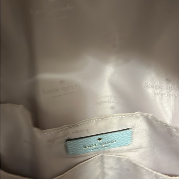 Kate Spade Cream Backpack with Gold Accents - Picture 6 of 6